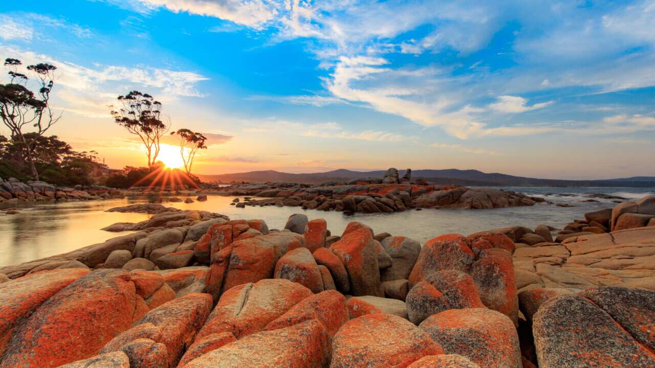 Red Rocks at the Bay of Fires