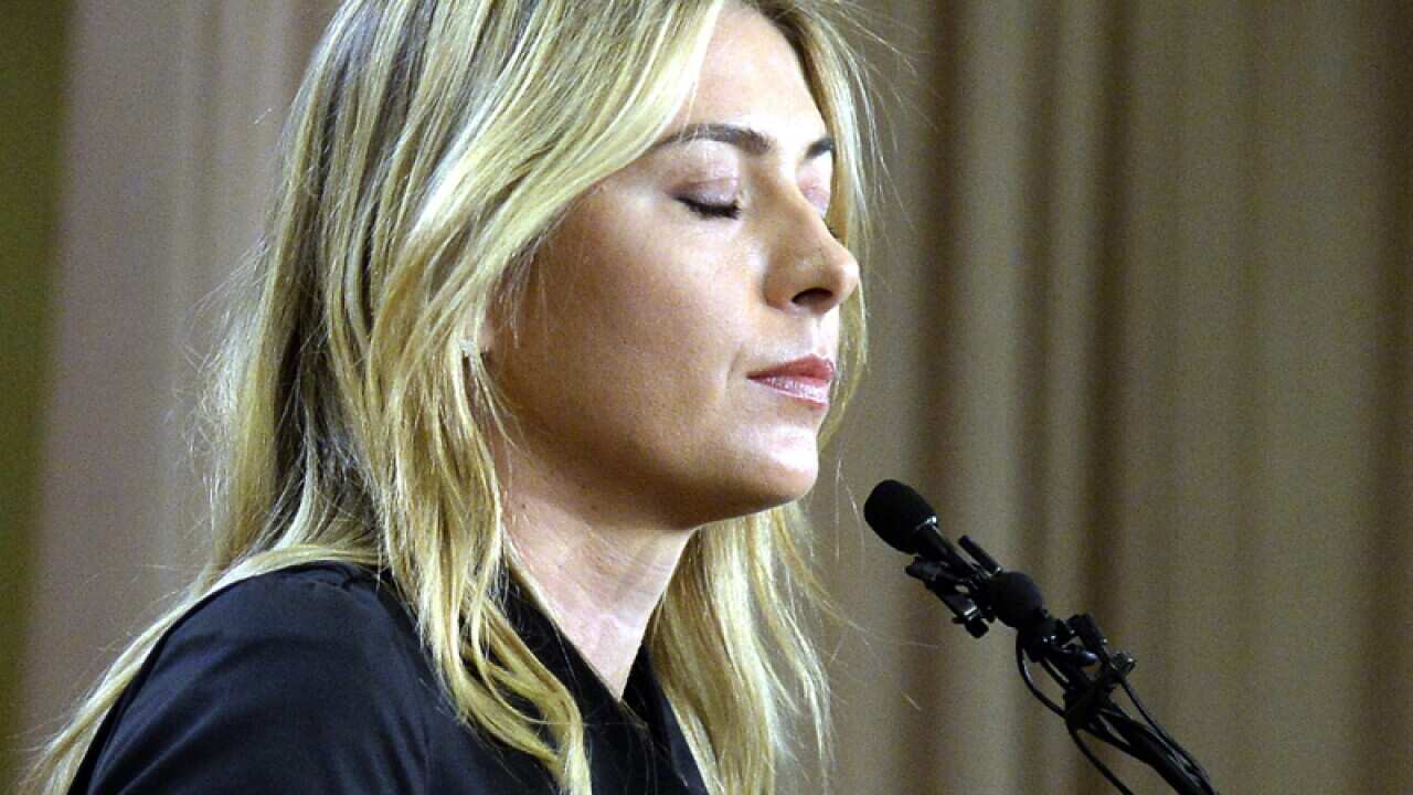 Maria Sharapova.