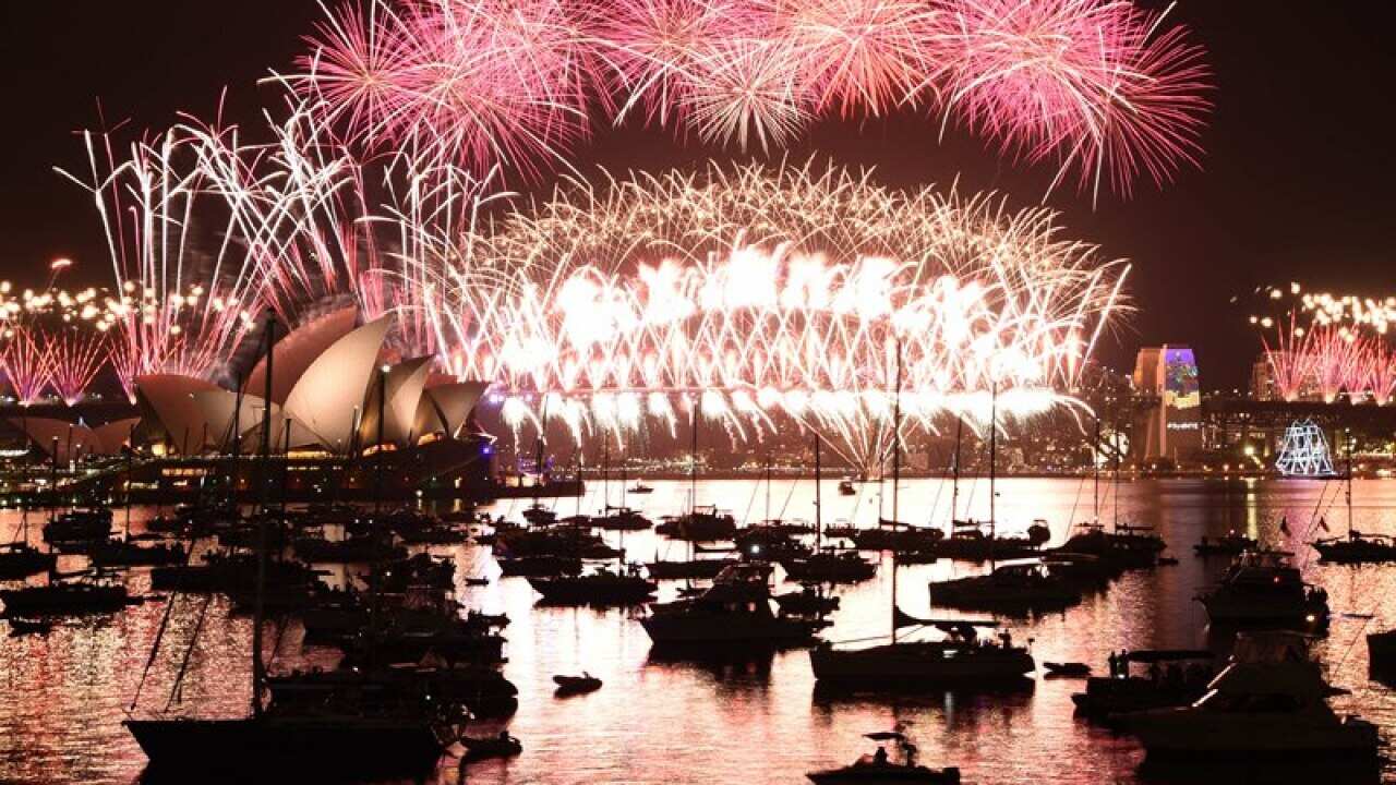 New Year's Eve Fireworks on Sydney Harbour