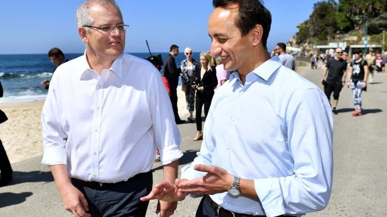 Scott Morrison and Dave Sharma