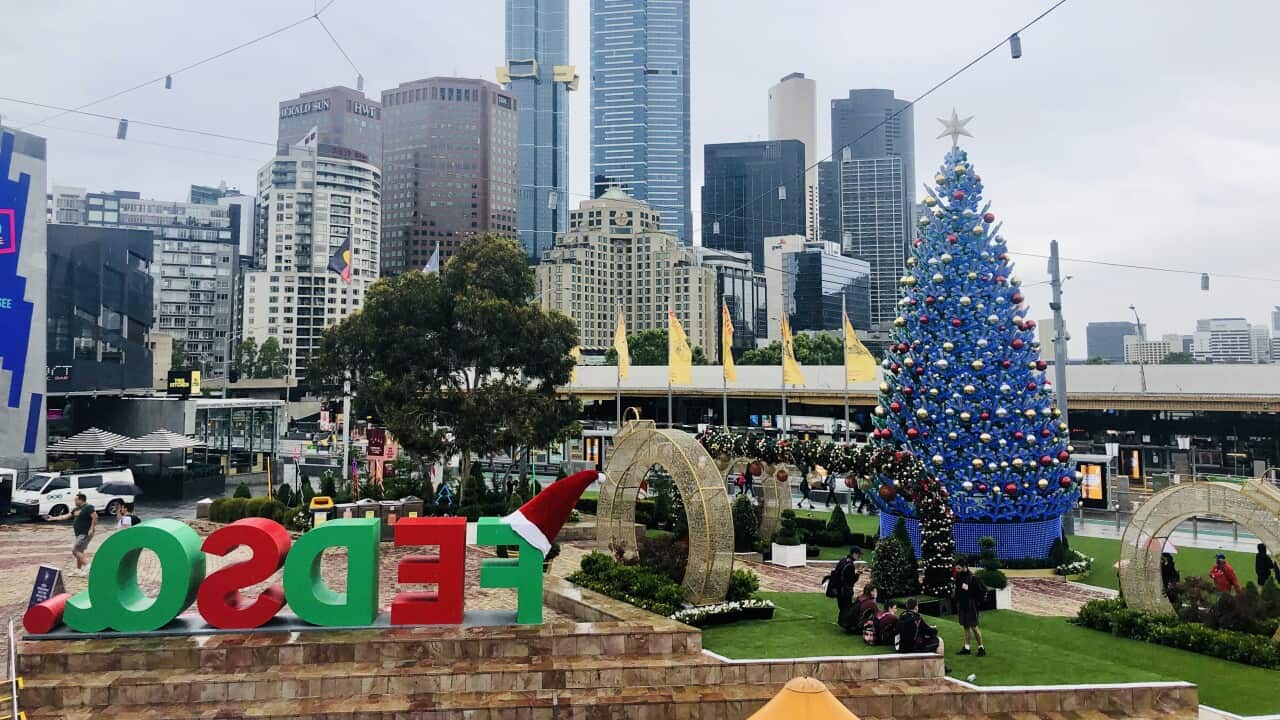 Federation square, Melbourne.