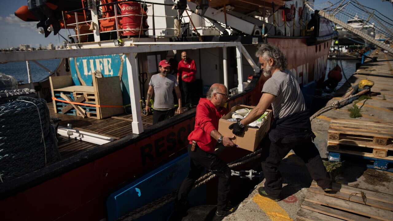 CYPRUS GAZA AID MARITIME CORRIDOR