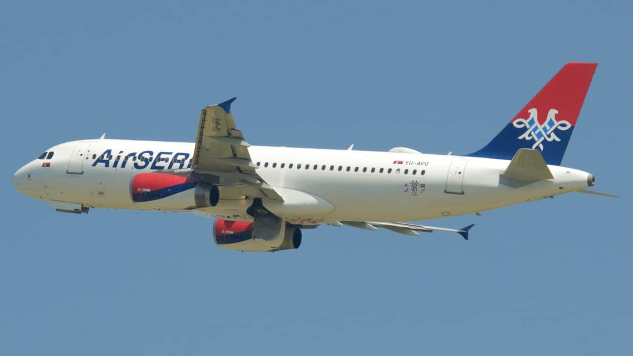Air Serbia's Airbus A320