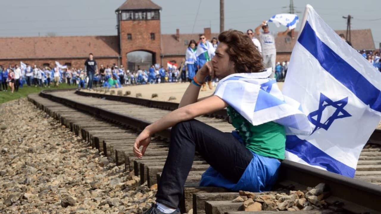 Israelis at Birkenau