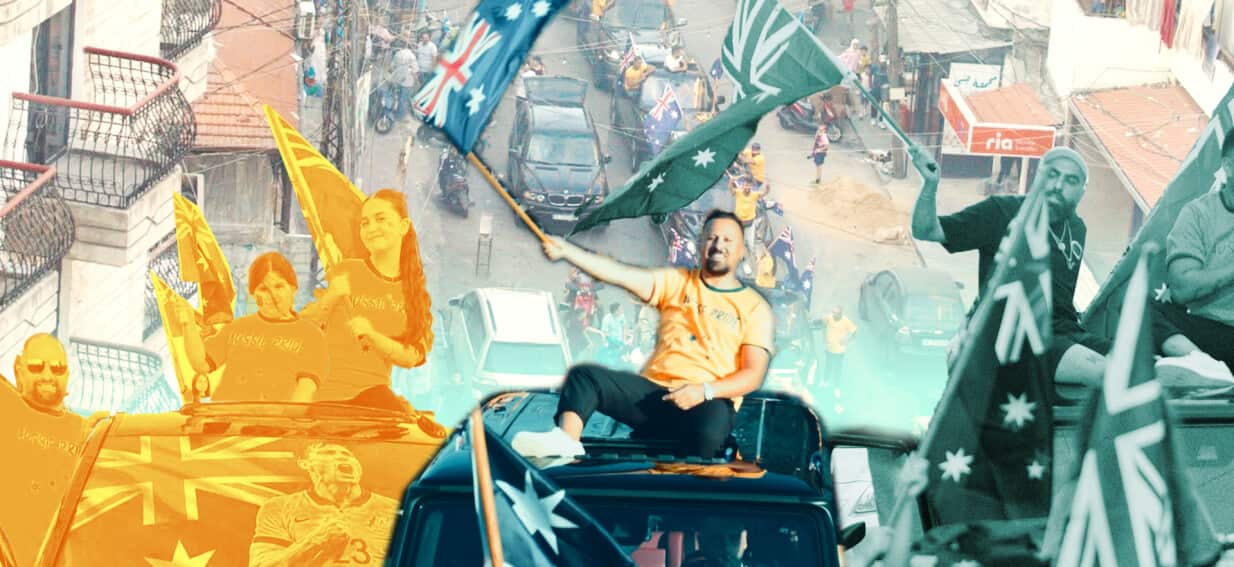 From Lebanon to Lusail: Socceroos Fervour Ignites Unlikely Fan Zone