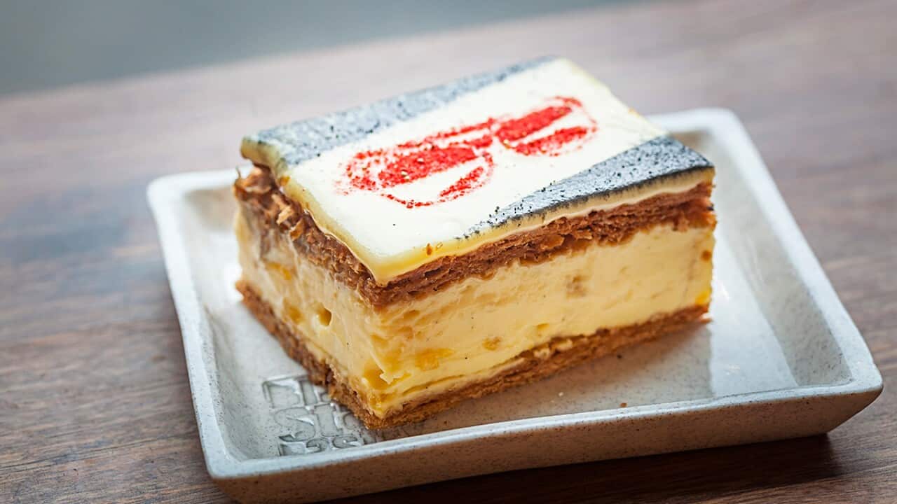 Vanilla Slice Slice Baby - Black Star Pastry #BringBackTheClassics