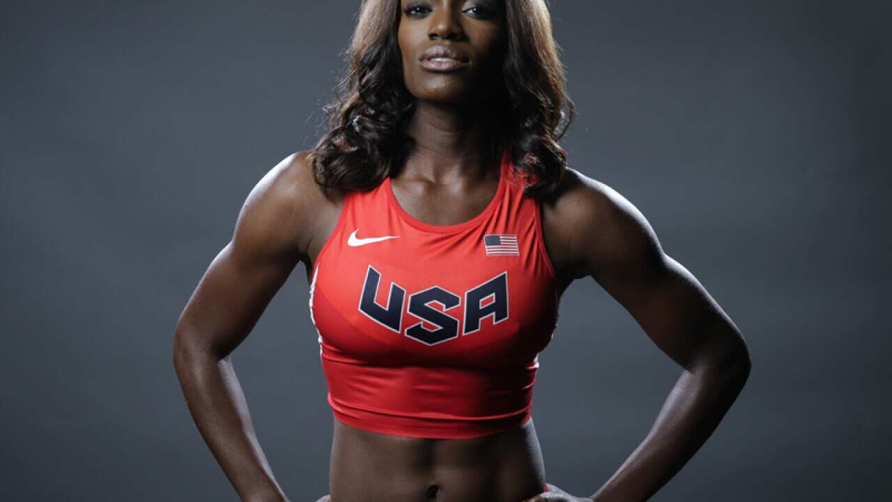 American athlete Dawn Harper-Nelson