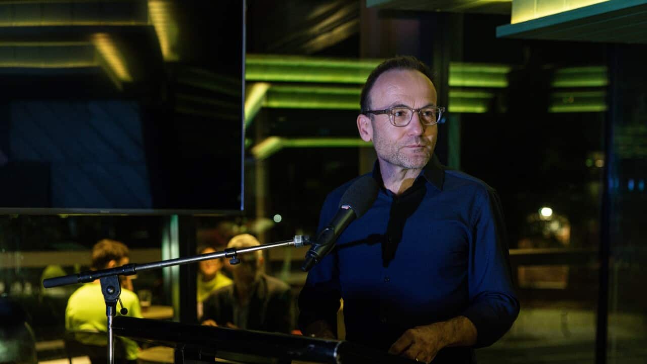 ELECTION25 GREENS RECEPTION