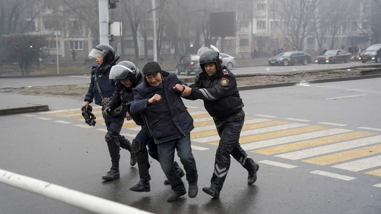 Kazakhstan unrest.