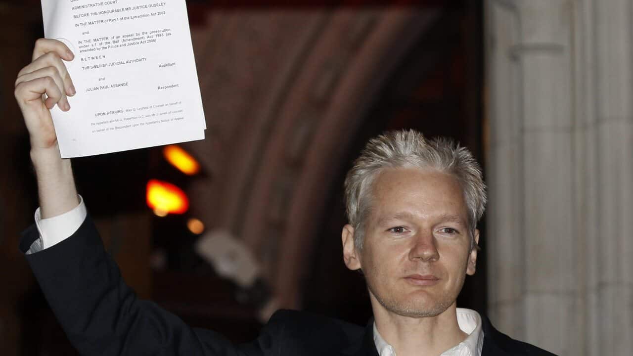 Britain WikiLeaks Assange