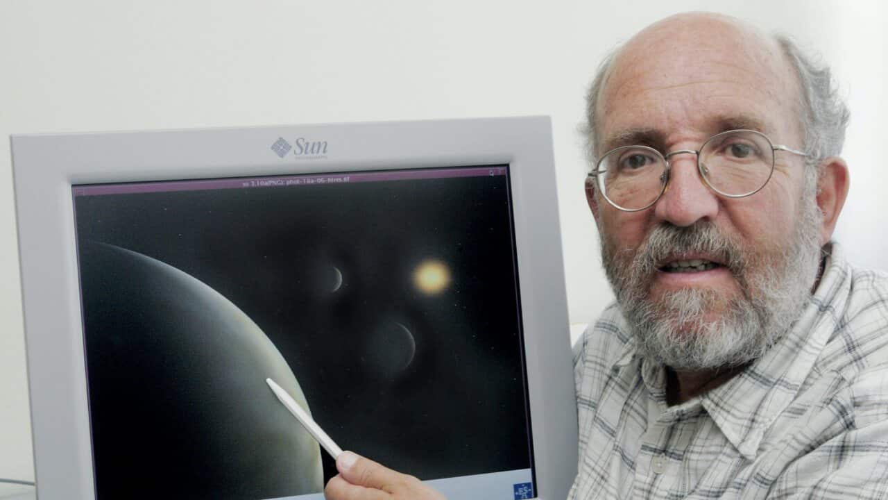 Swiss professor Michel Mayor.