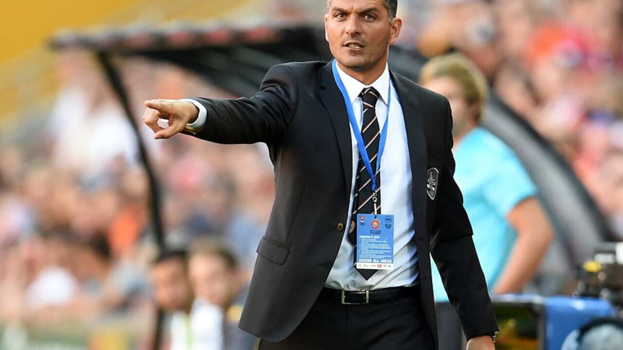 Brisbane Roar head coach John Aloisi