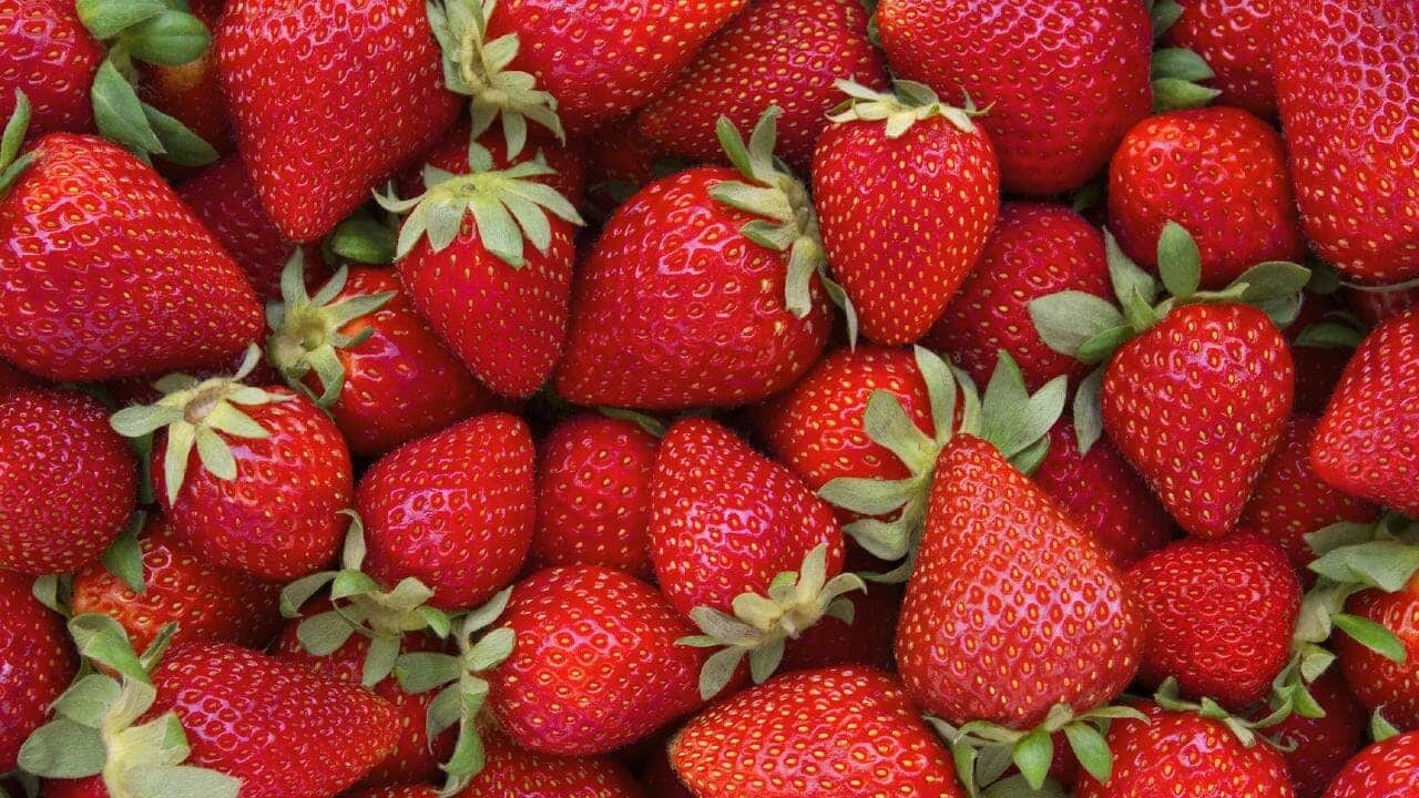 Some strawberries
