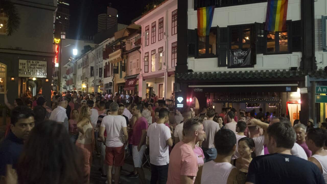 Singapore's LGBT community.