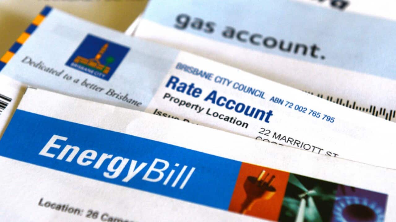 A pile of bills in Brisbane, Wednesday, Oct. 30, 2013. (AAP Image/Dan Peled) NO ARCHIVING