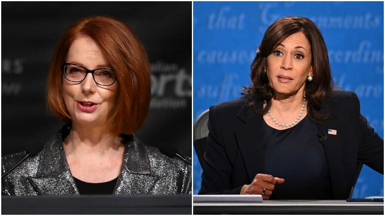 Julia Gillard and Kamala Harris