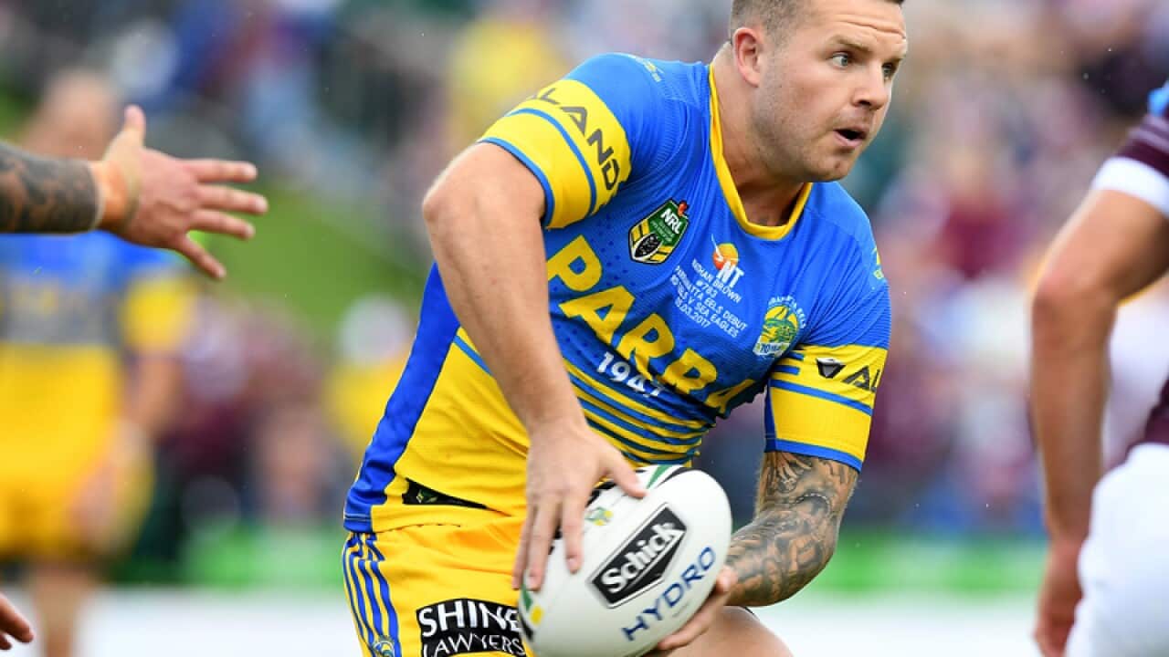 Nathan Brown of the Eels