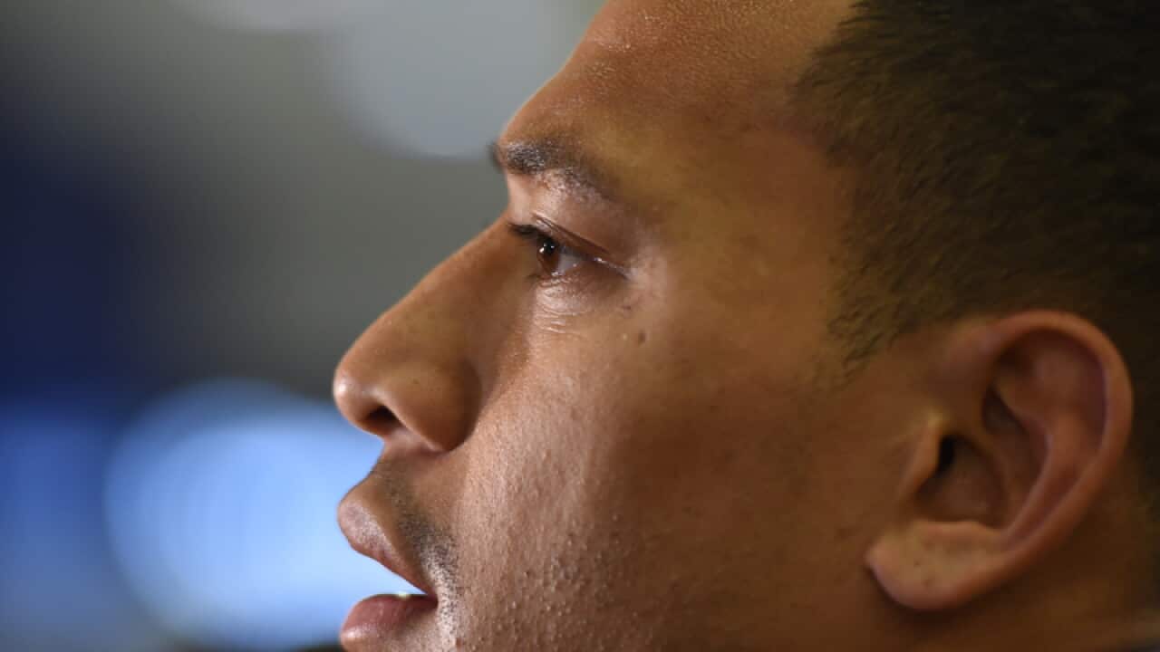 Wallabies player Israel Folau