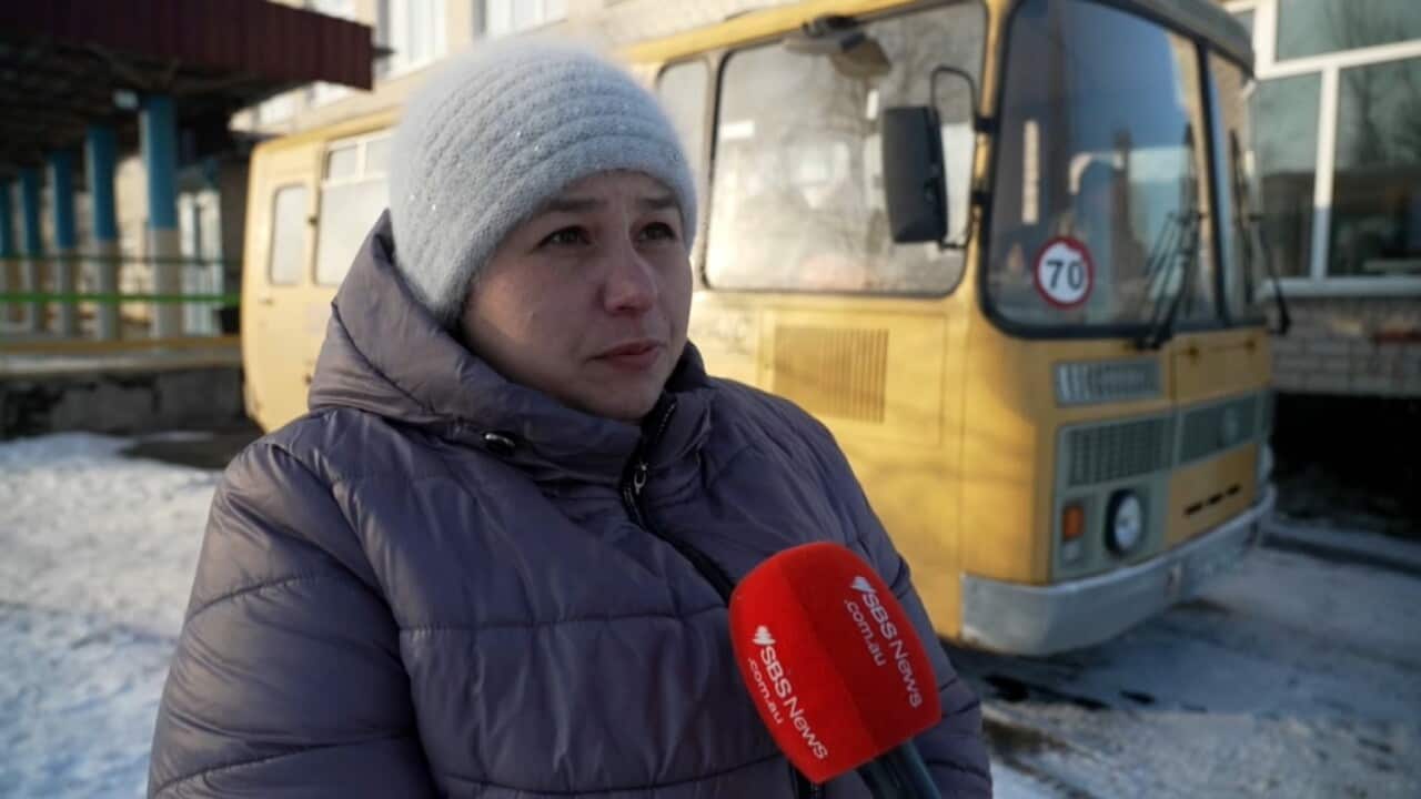 Ukrainian school director Marina Vertsanova