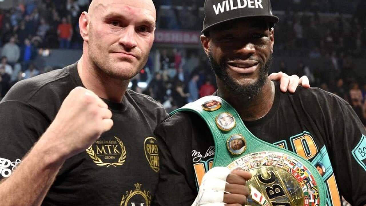 Tyson Fury and Deontay Wilder