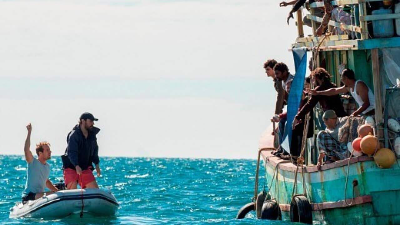 SBS miniseries 'Safe Harbour'.