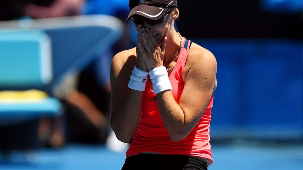 Croatian tennis player Mirjana Lucic-Baroni