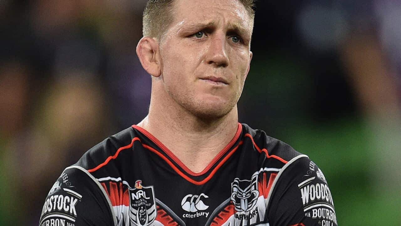 Ryan Hoffman of the Warriors
