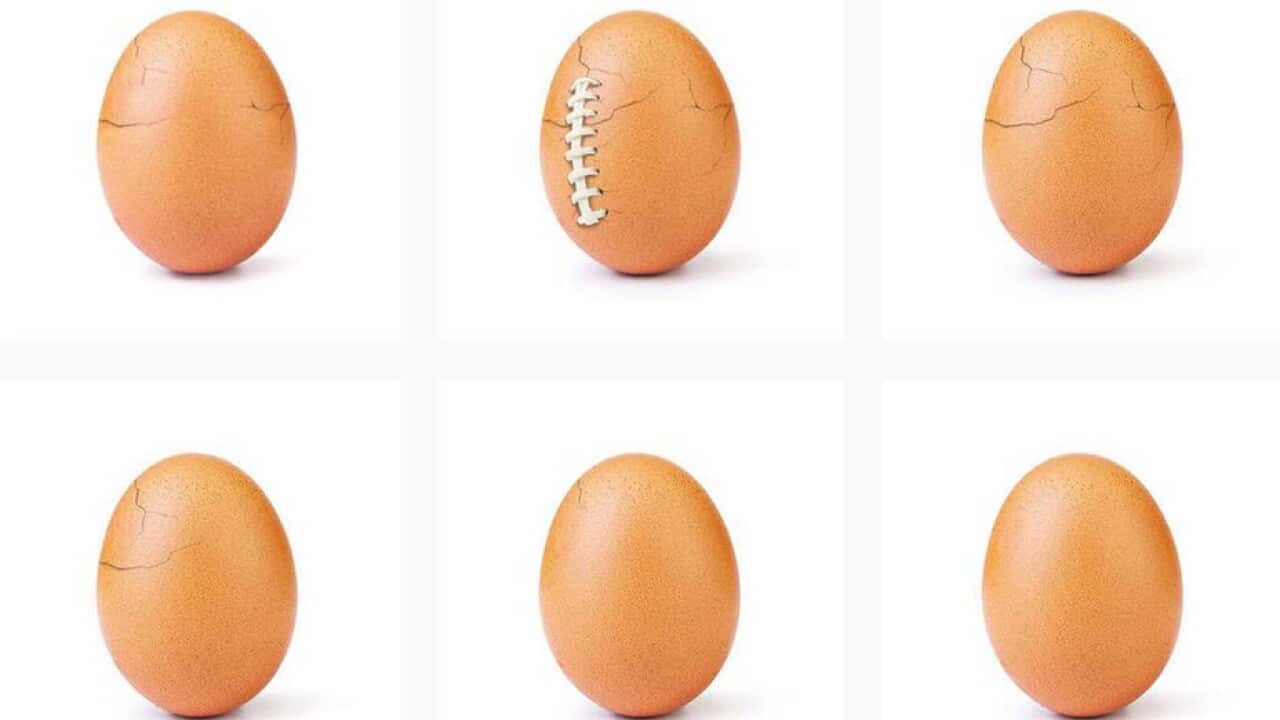 instagram egg