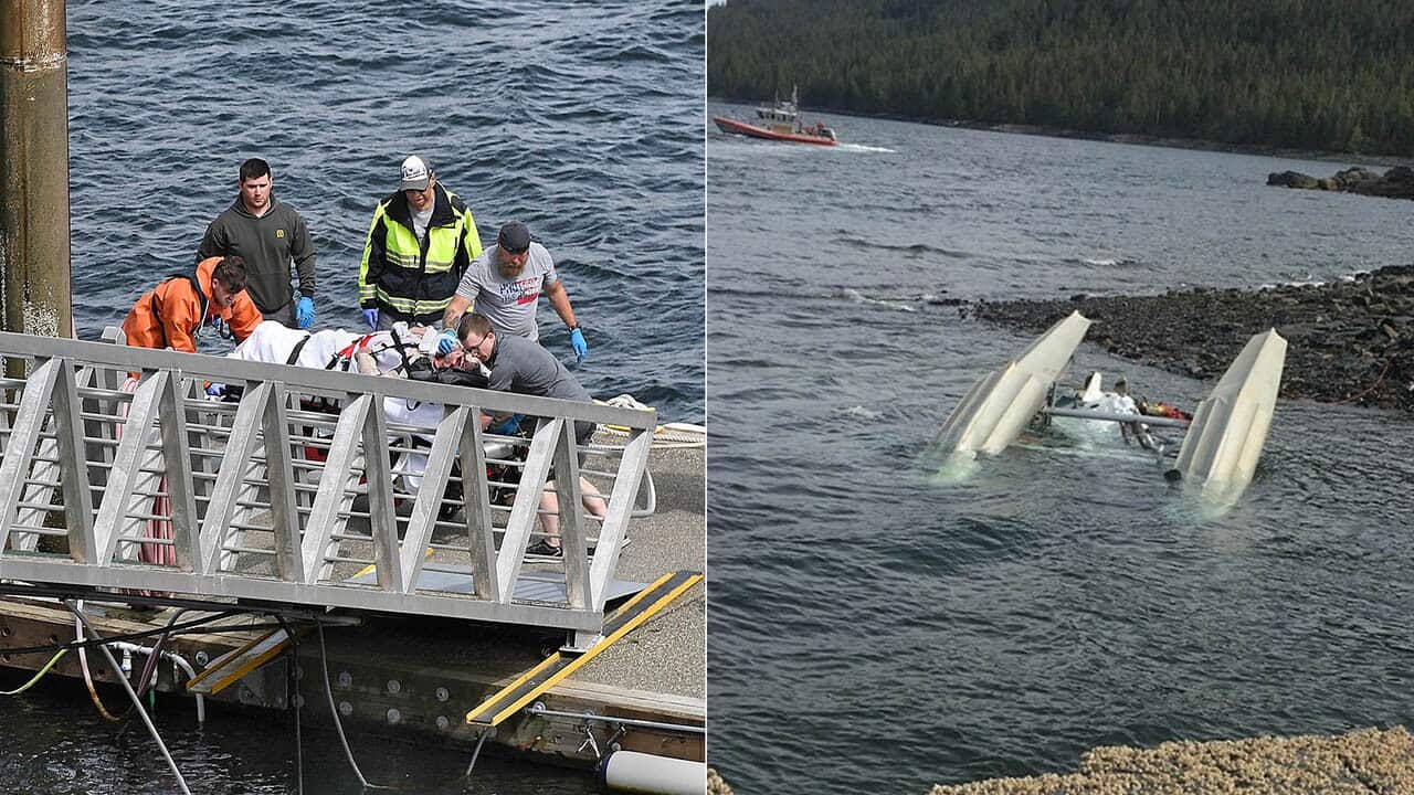 An Australian is among four cruise passengers killed in a mid-air collision between two seaplanes in Alaska.