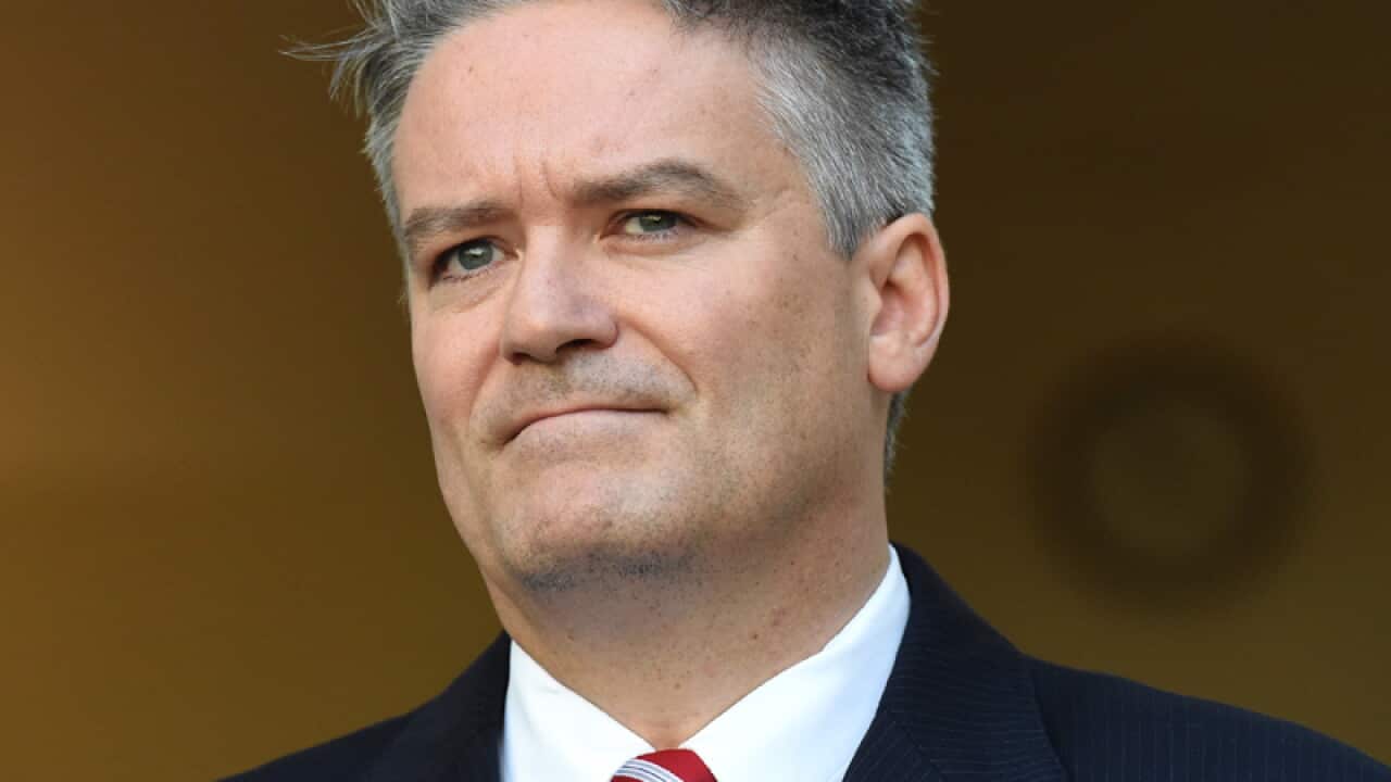 Minister for Finance Mathias Cormann.