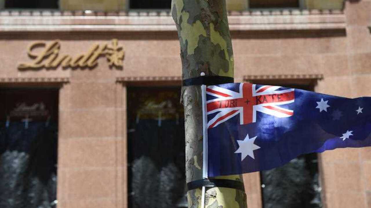 The Lindt Café reopened late last year 