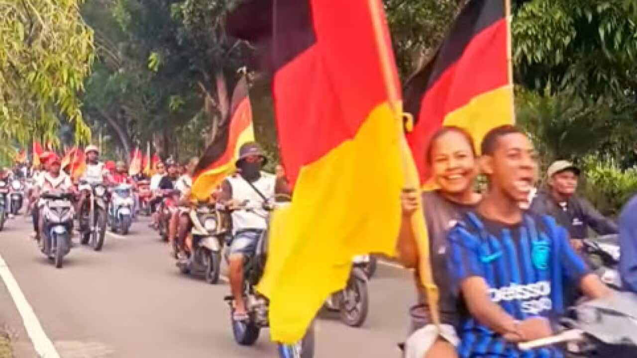 Konvoi in Papua