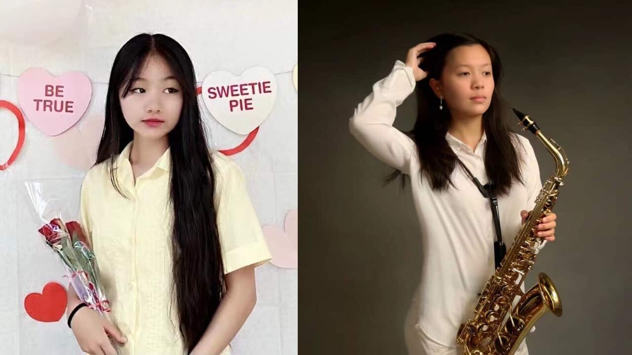 Alicia Tan and Ella Tang took part in 2022 World's Greatest Shave for the Leukaemia Foundation.