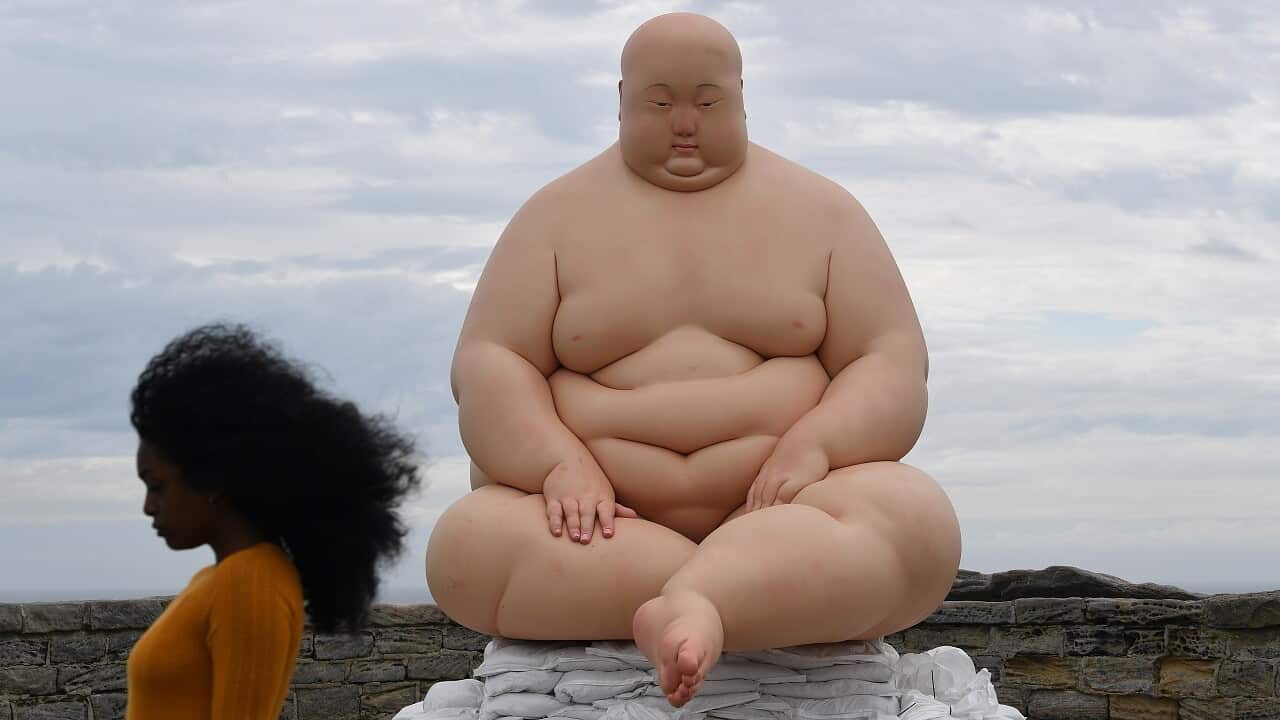 The Sculpture Bank (2017) by Chinese artist Mu Boyan.