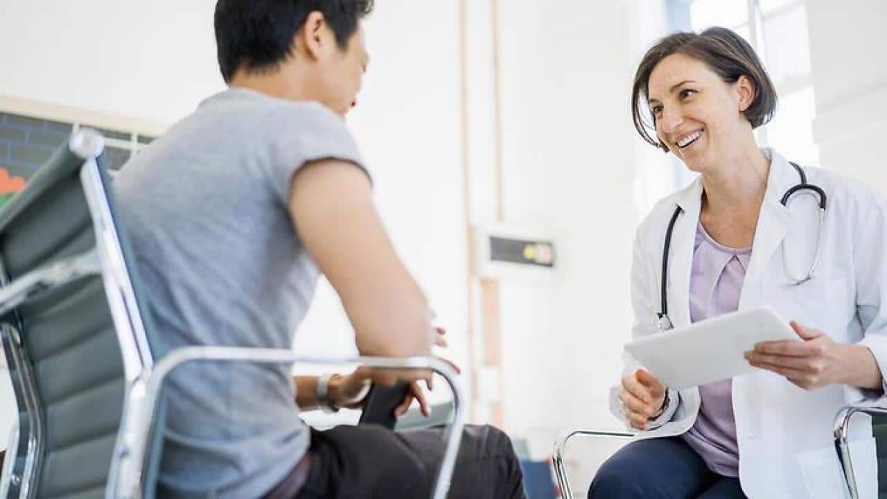 Doctor and patient