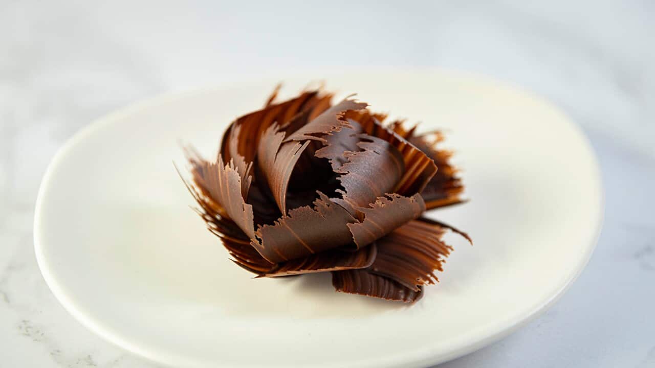Chocolate flower