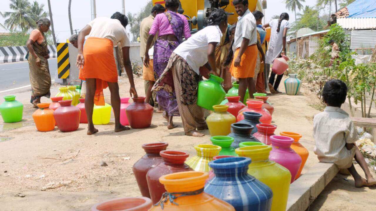 Water scarcity