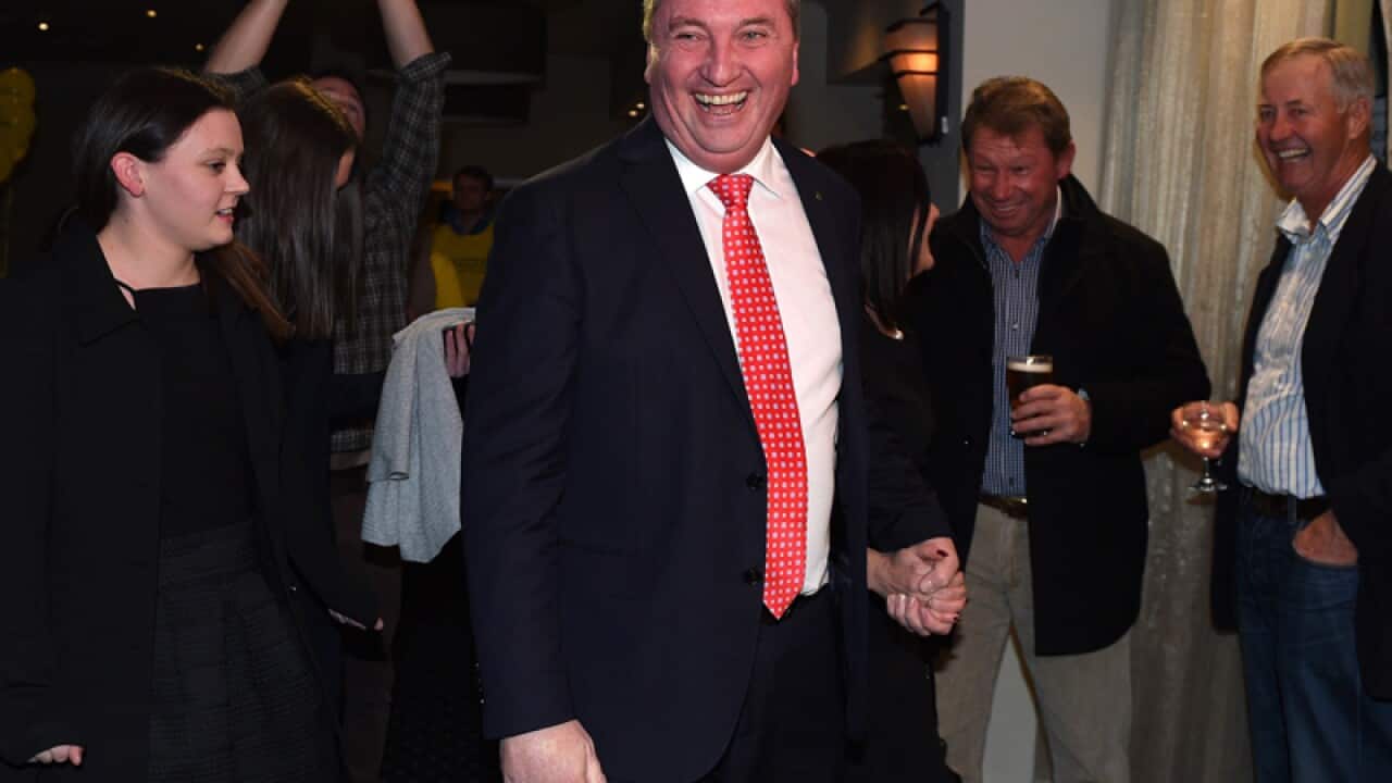 Deputy Prime Minister and leader of the National Party Barnaby Joyce