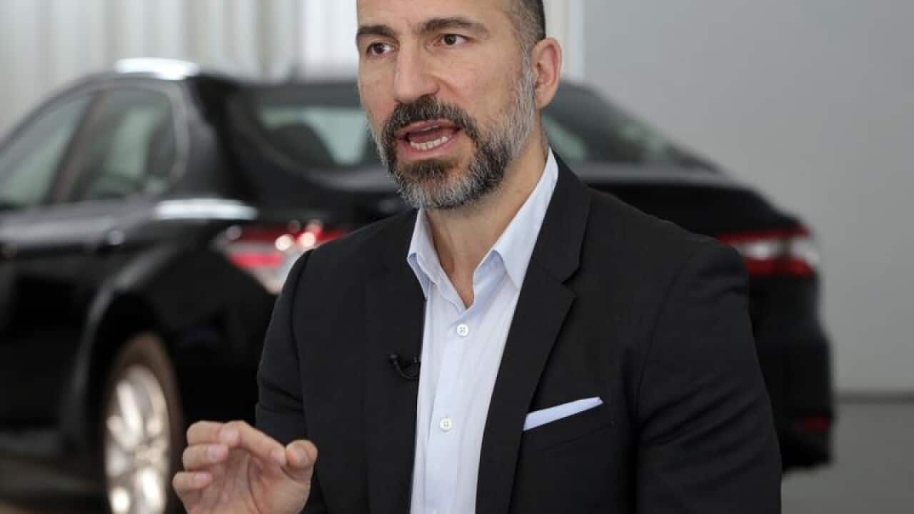 Uber chief executive Dara Khosrowshahi