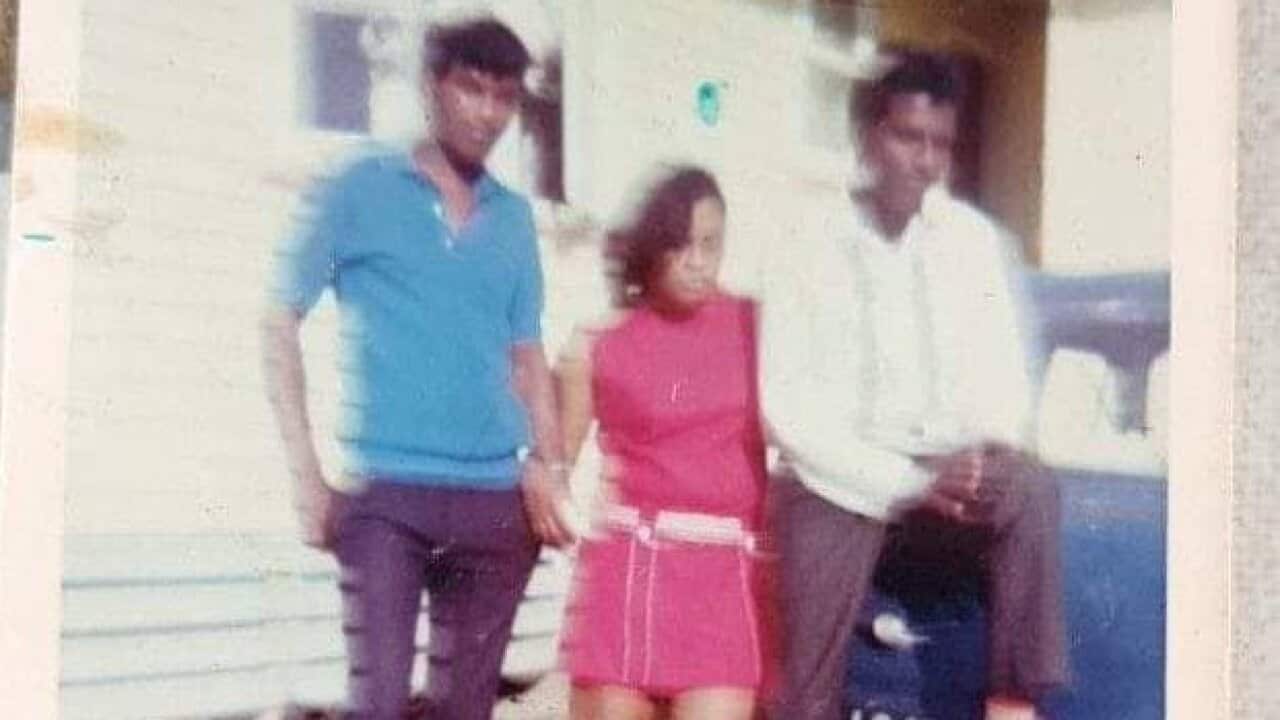 The only thing Mr Thomas Pahi has is his fathers picture.