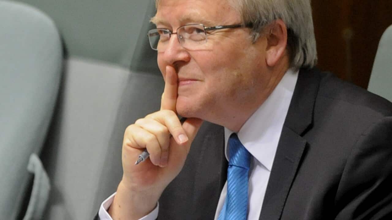 PM losing votes, but not enough for Rudd