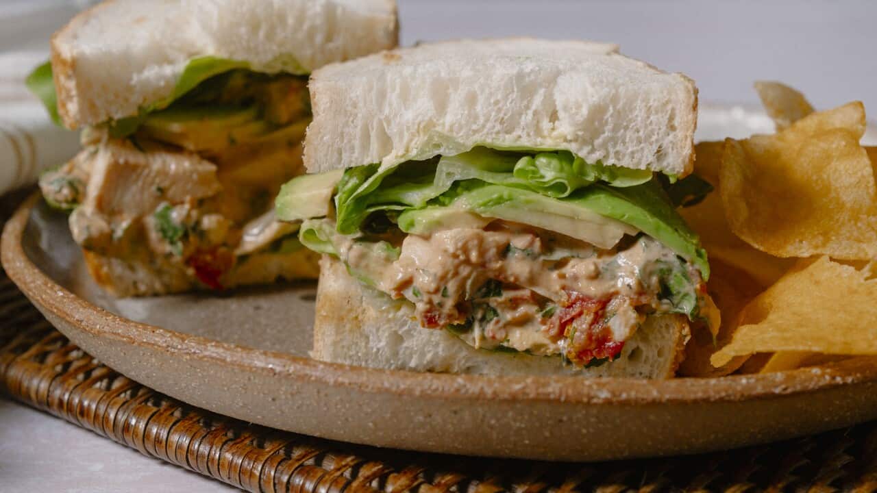 Marry me poached chicken sandwich