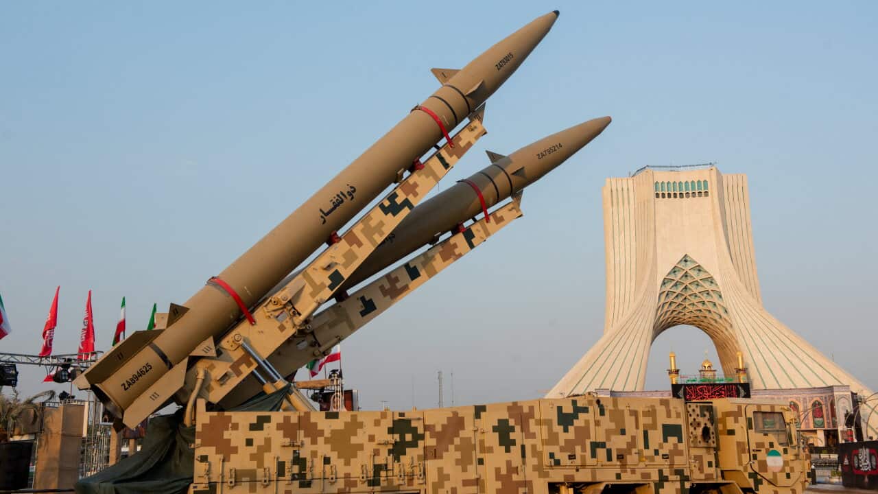 Iran Displays Missiles - Tehran