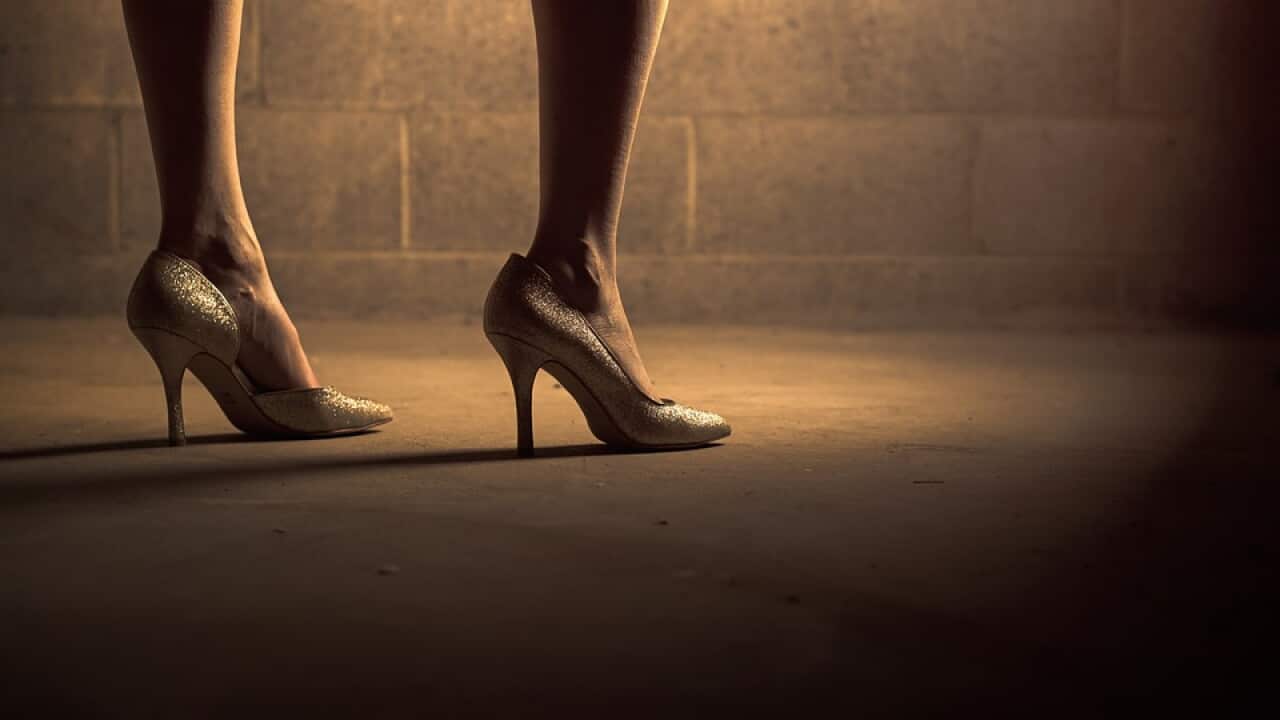 high heels