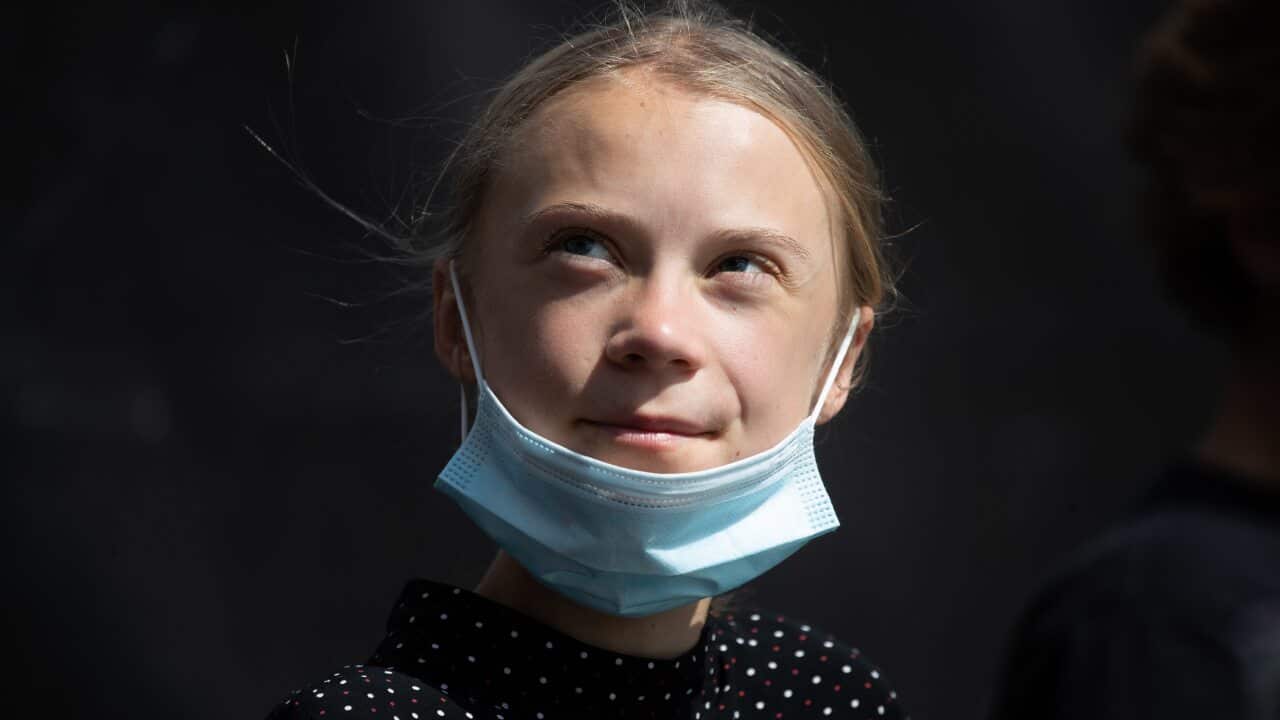 Swedish climate activist Greta Thunberg