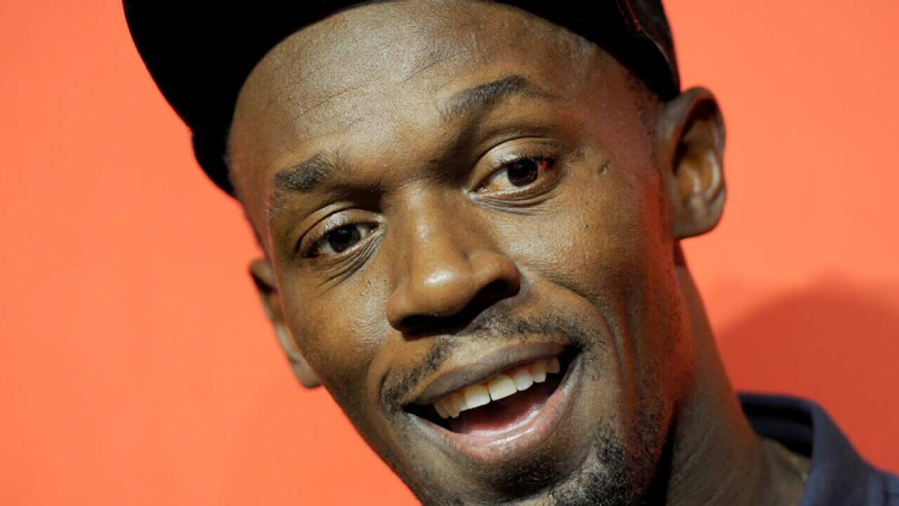 Jamaican sprinter Usain Bolt