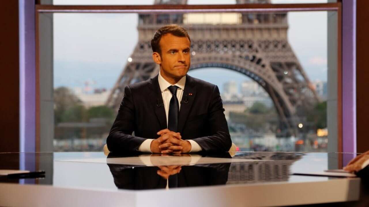 Rais wa Ufaransa Emmanuel Macron aki hotubia taifa