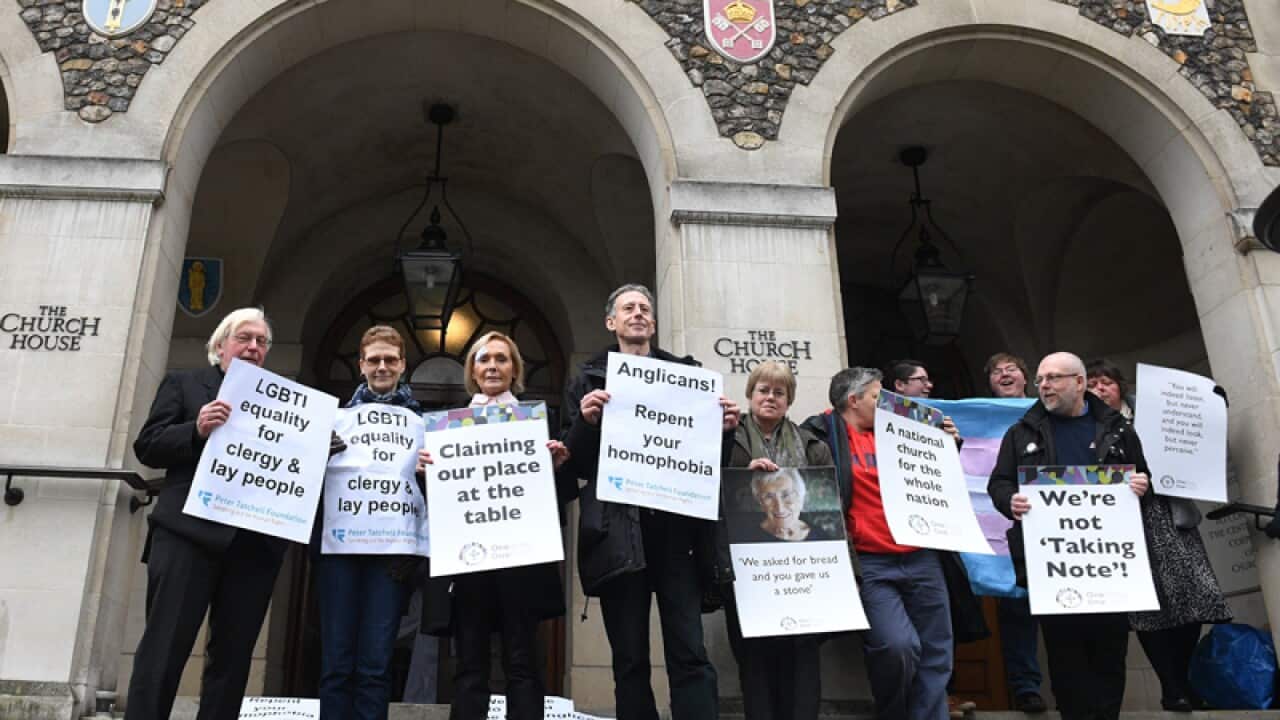 Lesbian, gay, bisexual, and transgender (LGBT) community protest