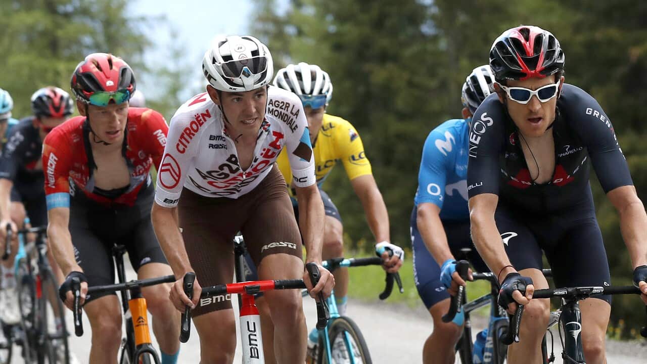 Ben O'Connor, AG2R Citroen, Jack Haig, Bahrain Victorious, Criterium du Dauphine
