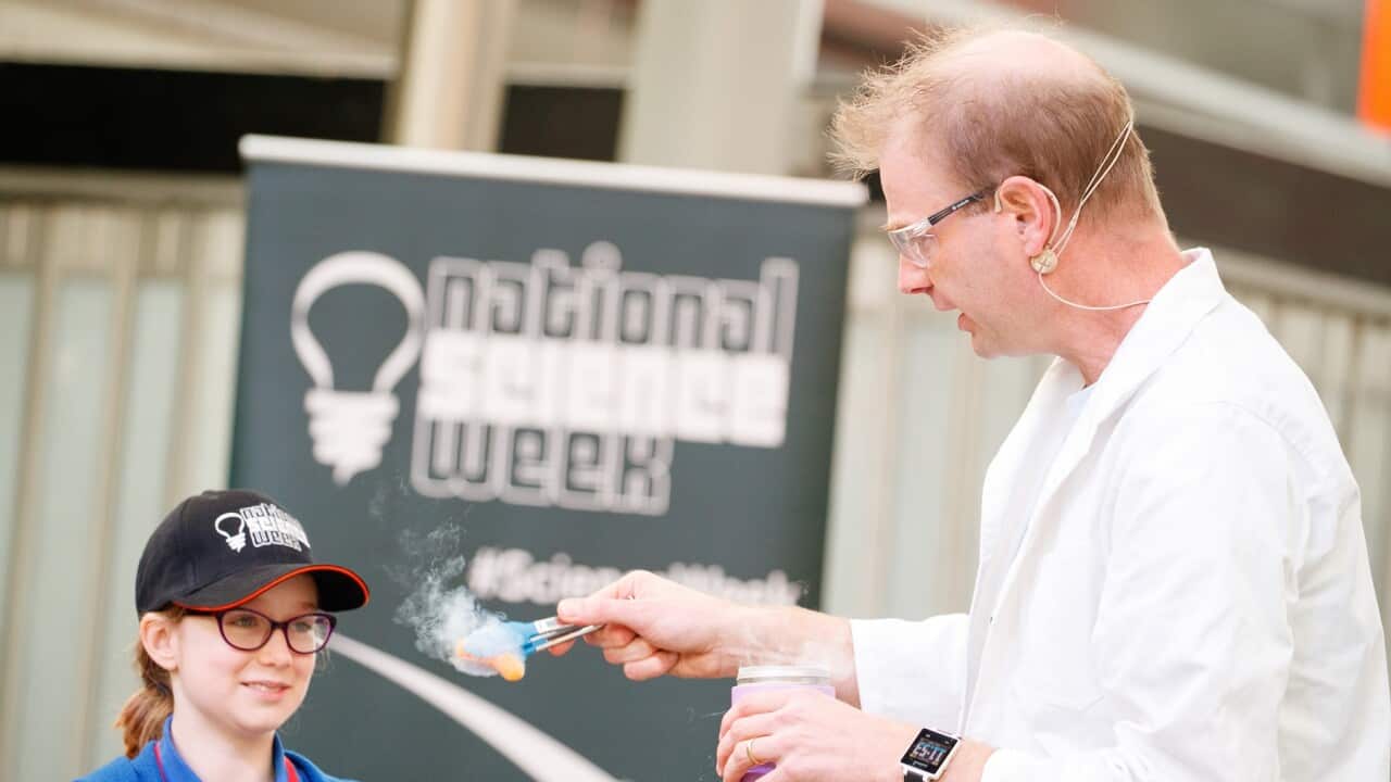 Australia: National Science Week launch in Brisbane's Queen Street Mall